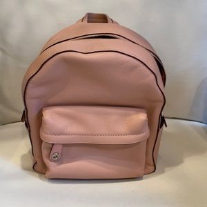 Coach leather backpack